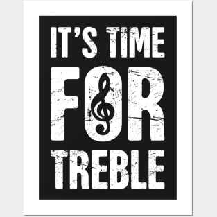 Funny Treble A Cappella Saying Posters and Art